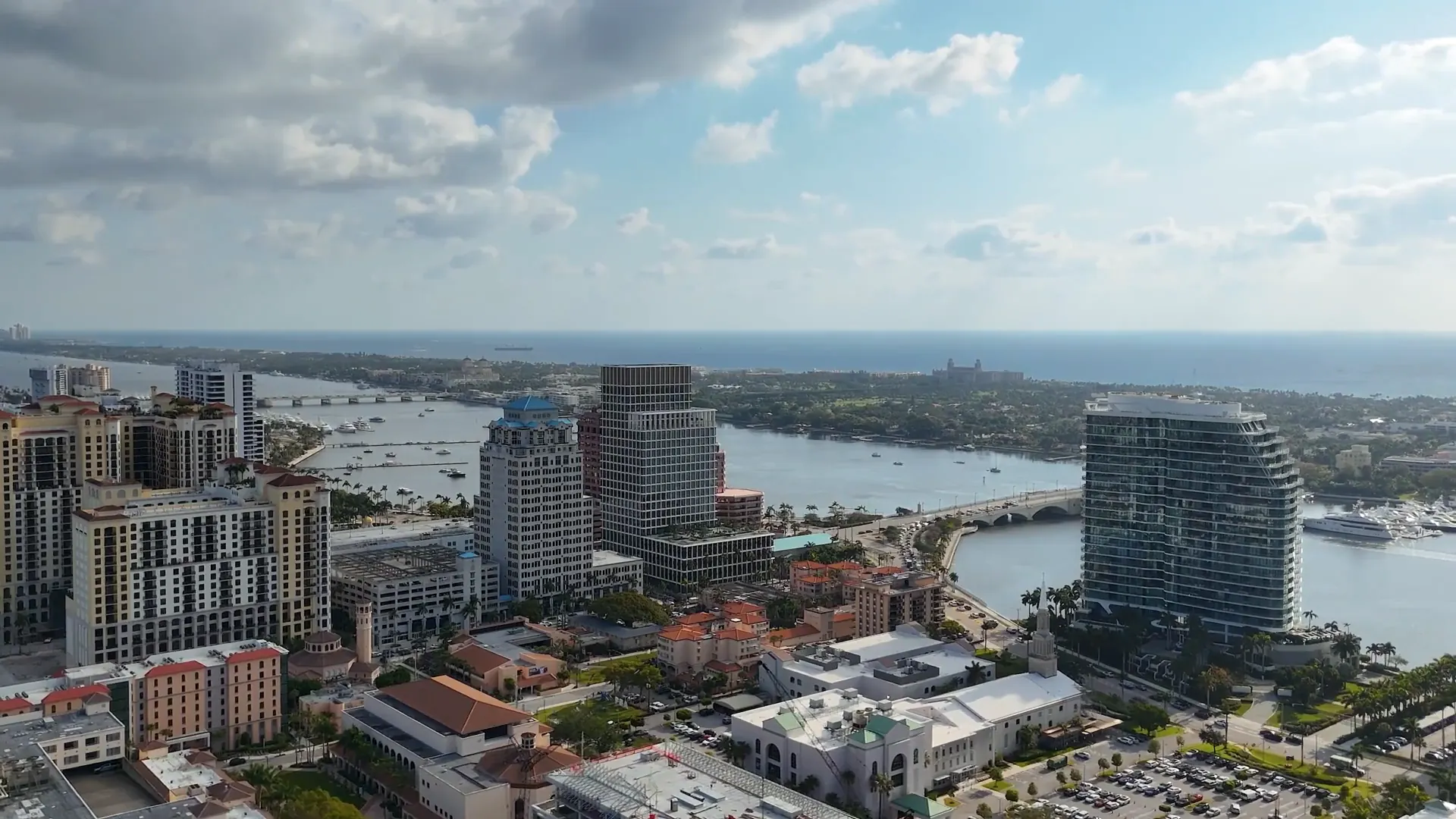 West Palm Beach marketing agency team filming on-location for a Colt Concepts client